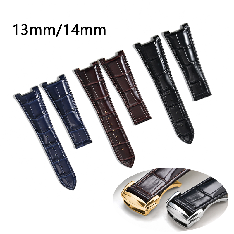 Omega Watch Constellation - 本革時計バンドオメガコンステレーション 131.33 シリーズストラップノッチ 25*13 ミリメートル 25*14