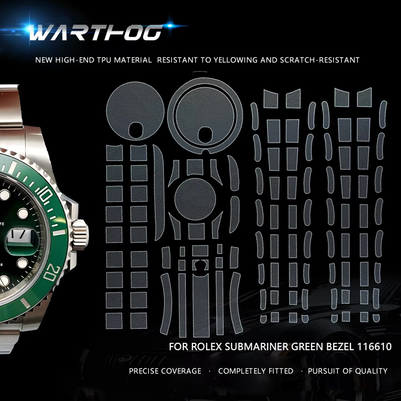 Rolex Watch Submariner - ロレックス サブマリーナー 116613 時計保護フィルム 40mm 116610