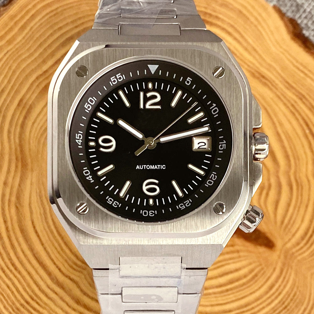 Rolex Watch Submariner - AR サファイアガラス 42 ミリメートルスクエアスチール機械式メンズ腕時計 S NH35AA