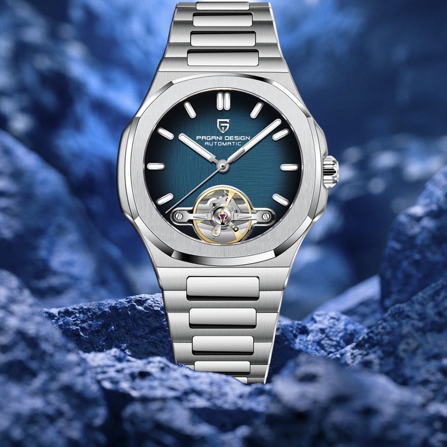 Seiko Watch Presage - パガーニデザイン 新型機械式中空トゥールビヨン メンズ腕時計 スポーツ エレガント サファイア