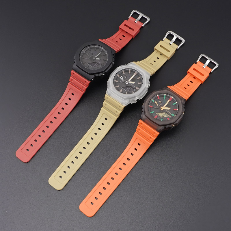 ラバースポーツブレスレットカシオ,交換用リストバンド,ステン - Casio Watch G-Shock Dw-5600 のレビューと価格