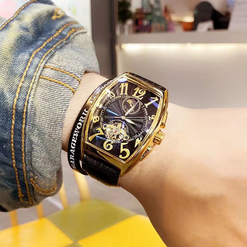 Sewor-メンズメカニカル腕時計,ゴールドトゥールビヨンウ - Seiko Watch Presage のレビューと価格