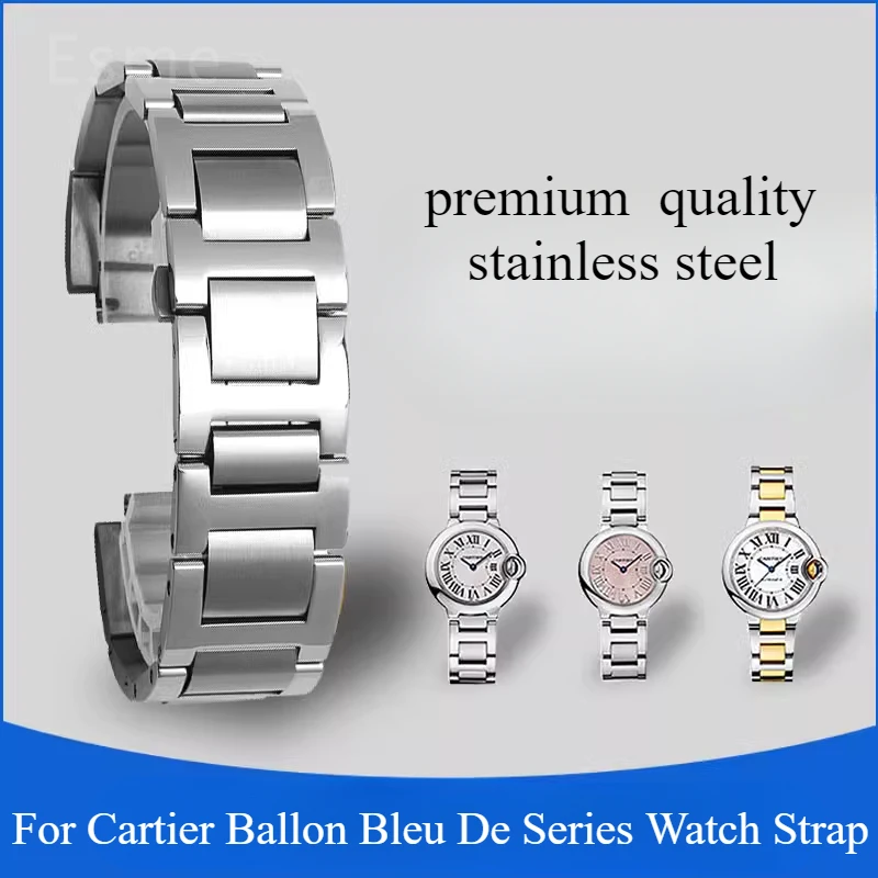 時計バンド カルティエ バロンブルー デ シリーズ ソリッド - Cartier Watch Ballon Bleu のレビューと価格