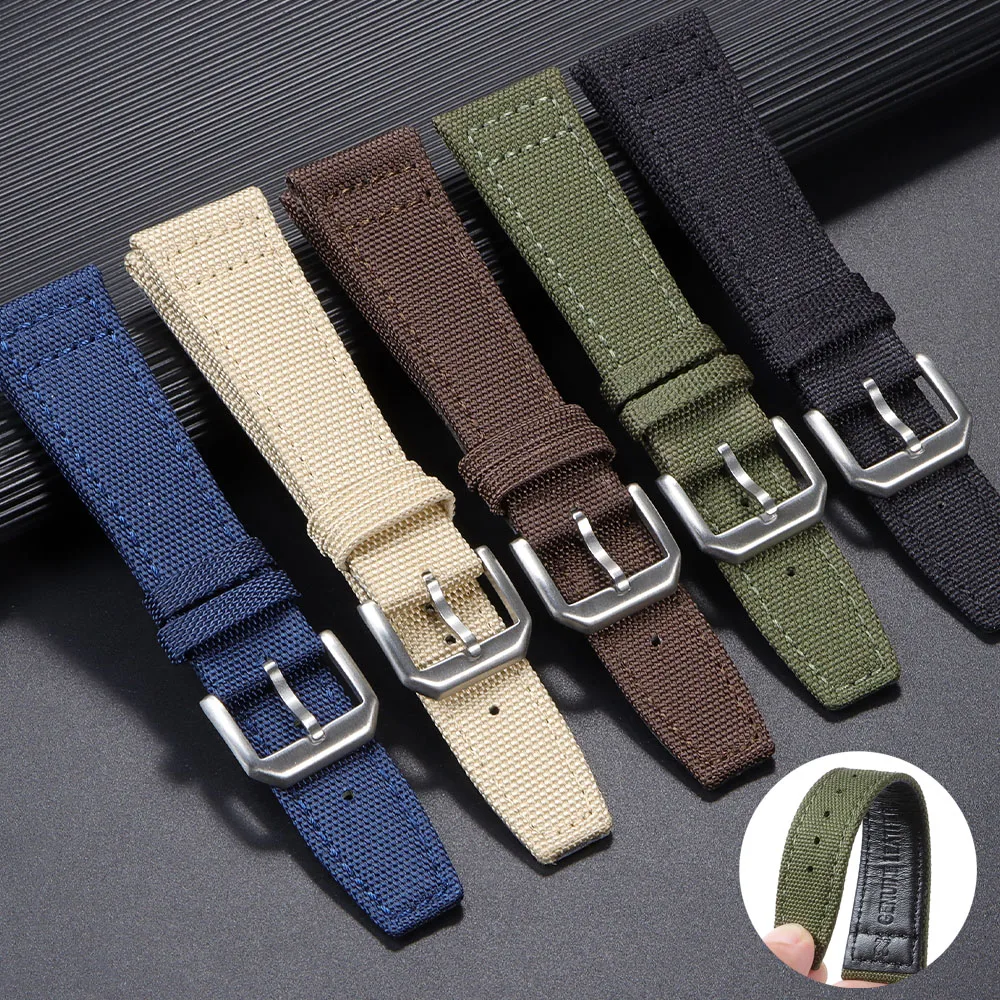 ナイロンキャンバス時計ストラップ IWC パイロット時計バン - Nato Strap Nylon のレビューと価格