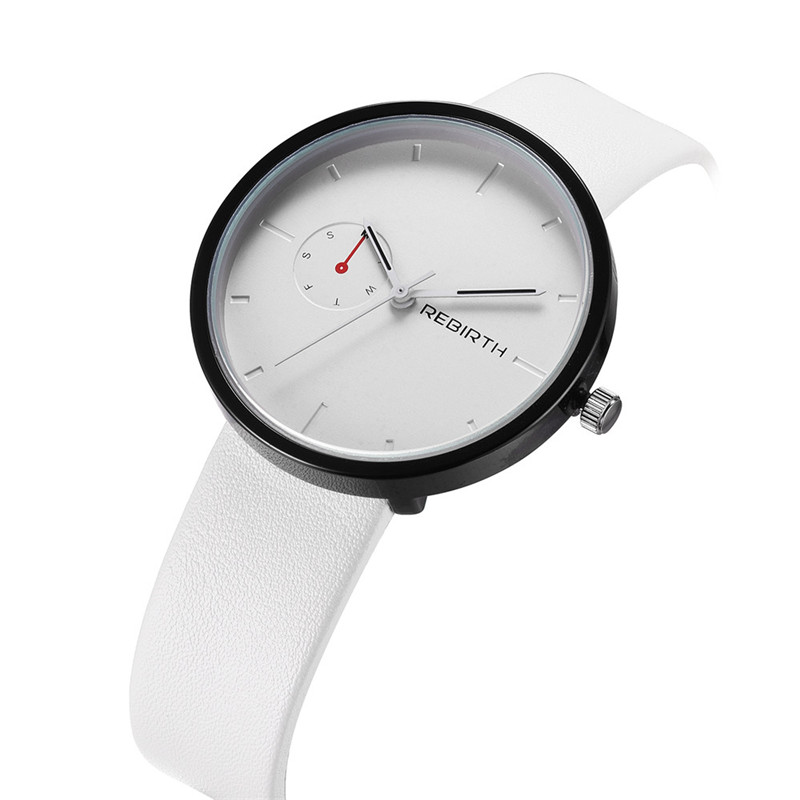 男性と女性のための再生時計,クォーツレザーストラップ付きの高 - Leather Watch Band Men のレビューと価格