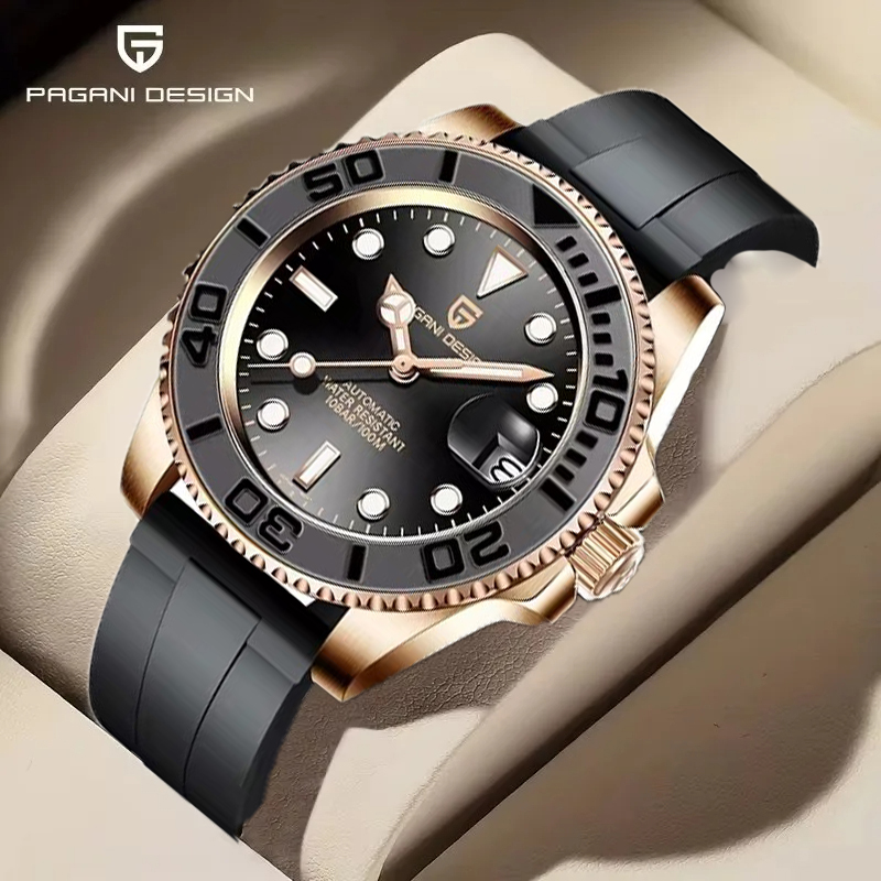 パガーニ デザイン V3 40MM メンズ機械式腕時計 サフ - Rolex Watch Datejust のレビューと価格