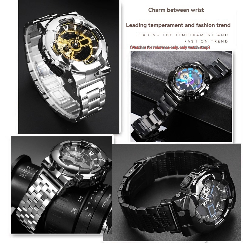 修正されたステンレス鋼の時計バンドストラップカシオ g-sh - Casio Watch G-Shock Dw-5600 のレビューと価格