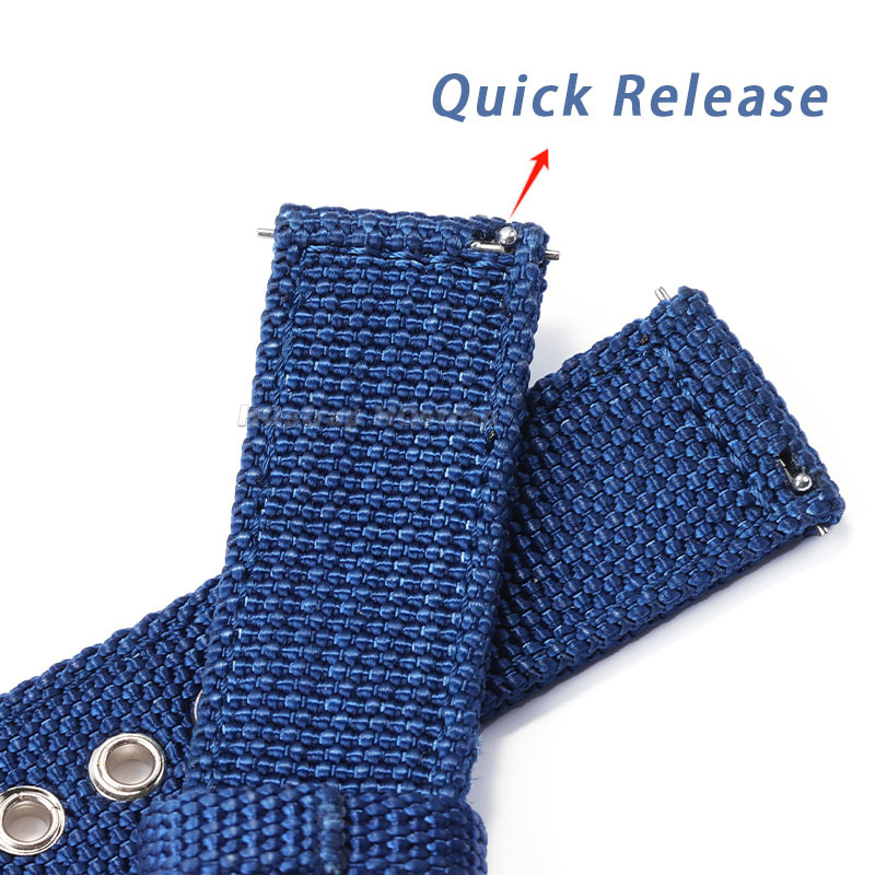 ナイロンキャンバスリストバンド、快適な時計バンド、クイックリ - Nato Strap Nylon のレビューと価格