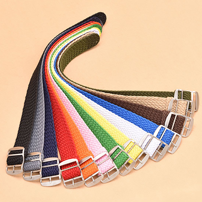 ナイロン織り時計ストラップ Perlon 時計バンドリストバ - Nato Strap Nylon のレビューと価格