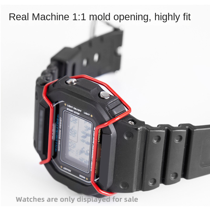 カシオ用耐衝撃時計ケース,gショック,金属,衝突防止,dw5 - Casio Watch G-Shock Dw-5600 のレビューと価格