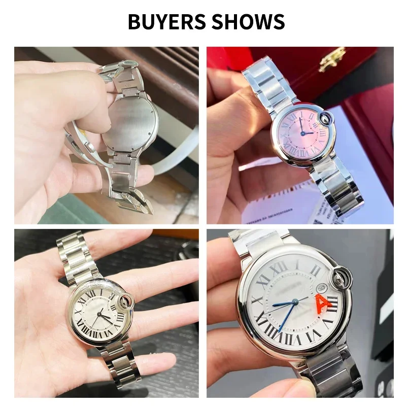 11 × 18 ミリメートル時計バンドカルティエ バロン ブ - Cartier Watch Ballon Bleu のレビューと価格