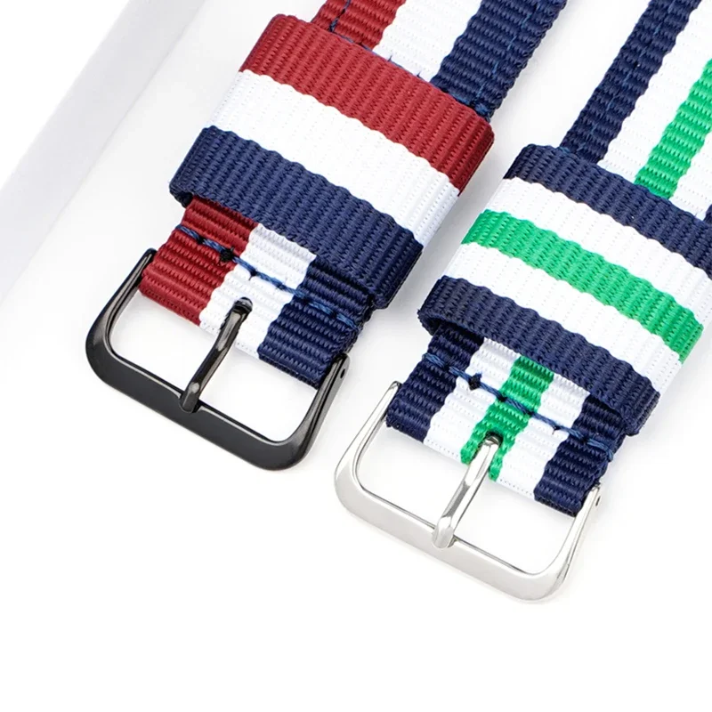 20 ミリメートル 22 ミリメートル織ナイロンストラップサ - Nato Strap Nylon のレビューと価格