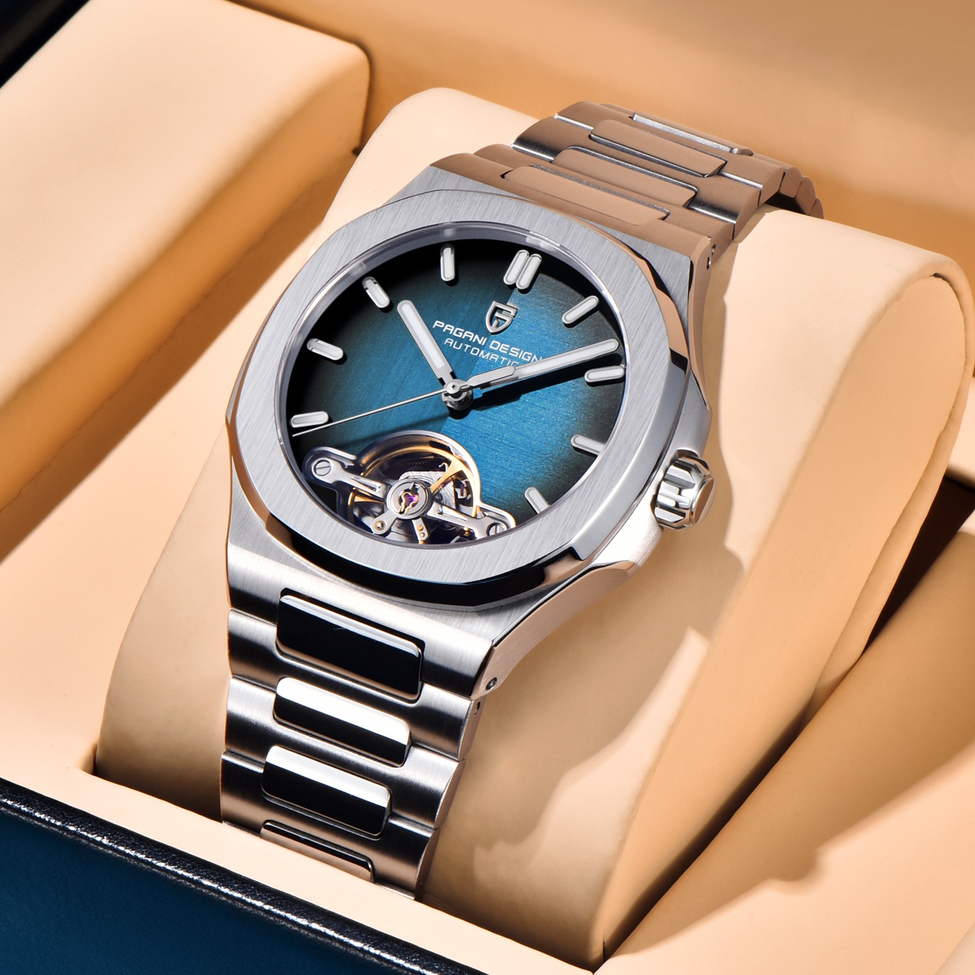 パガーニデザイン 新型機械式中空トゥールビヨン メンズ腕時計 - Seiko Watch Presage のレビューと価格