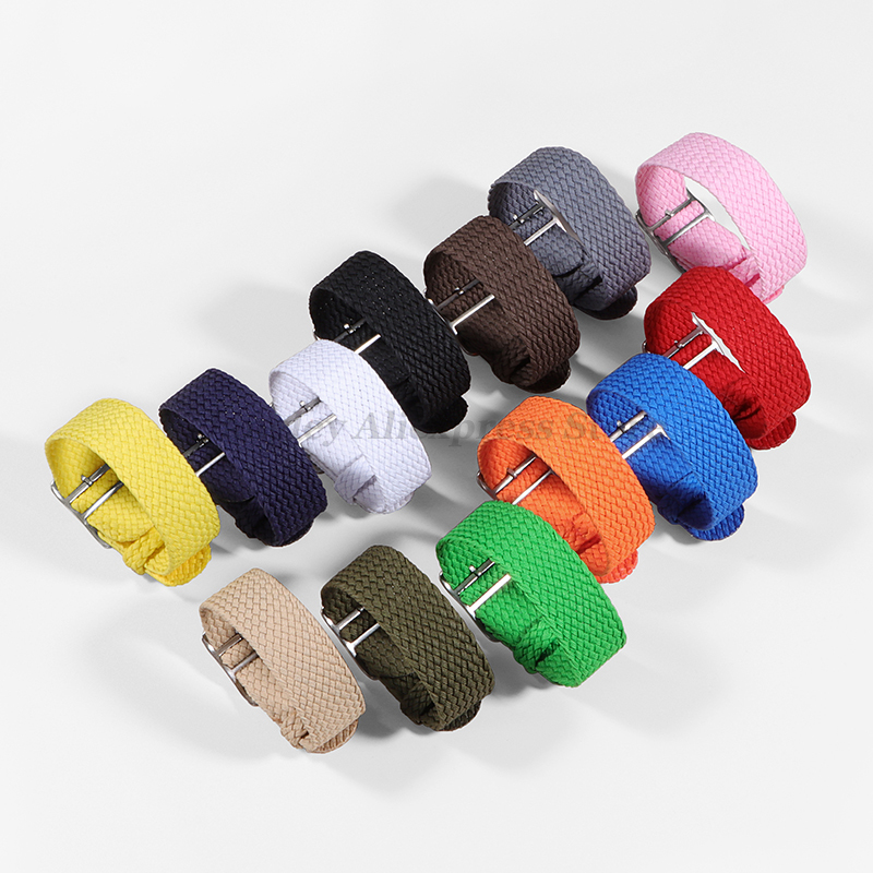 パーロン時計用の織りナイロンストラップ,14mm, 16mm - Nato Strap Nylon のレビューと価格