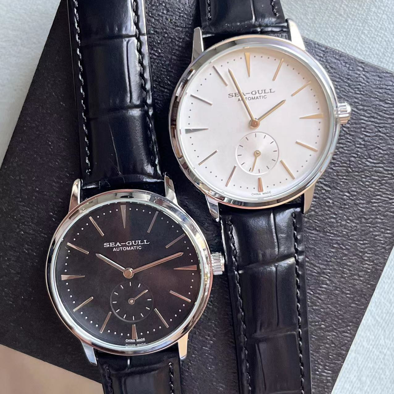 40 ミリメートル男性機械式腕時計カモメ ST3600 ムー - Seiko Watch Presage のレビューと価格