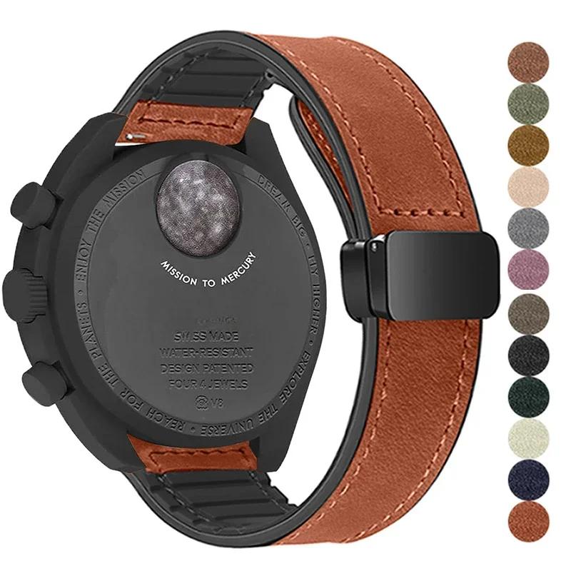 男性と女性のためのシリコンレザーウォッチストラップ,クイック - Omega Watch Constellation のレビューと価格