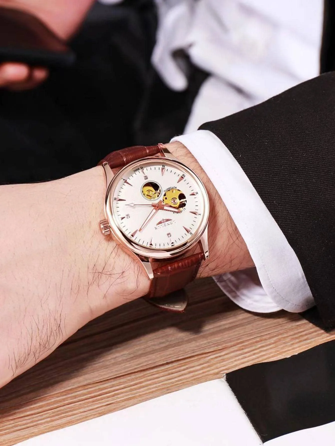 ロンラックス自動巻き腕時計 エレガントスタイル 卸売 機械式 - Seiko Watch Presage のレビューと価格